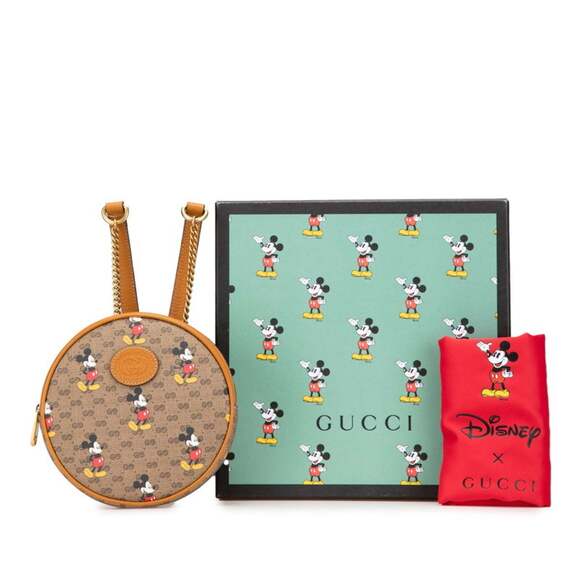GUCCI Brown Leather Backpack main image 6